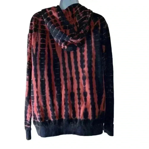 Unzipped Tie-Dye Long Sleeve Hoodie Unisex Size Medium Sweatshirt - Picture 4 of 8